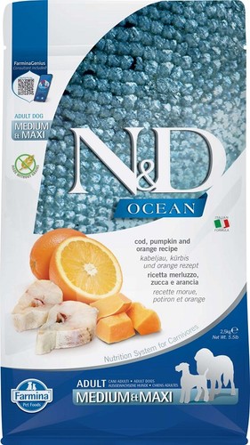 Farmina ocean dog codfish - n&d,