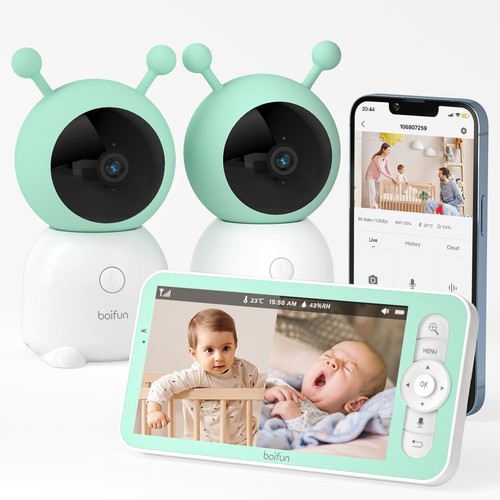 Baby monitor pollici con - 2k,